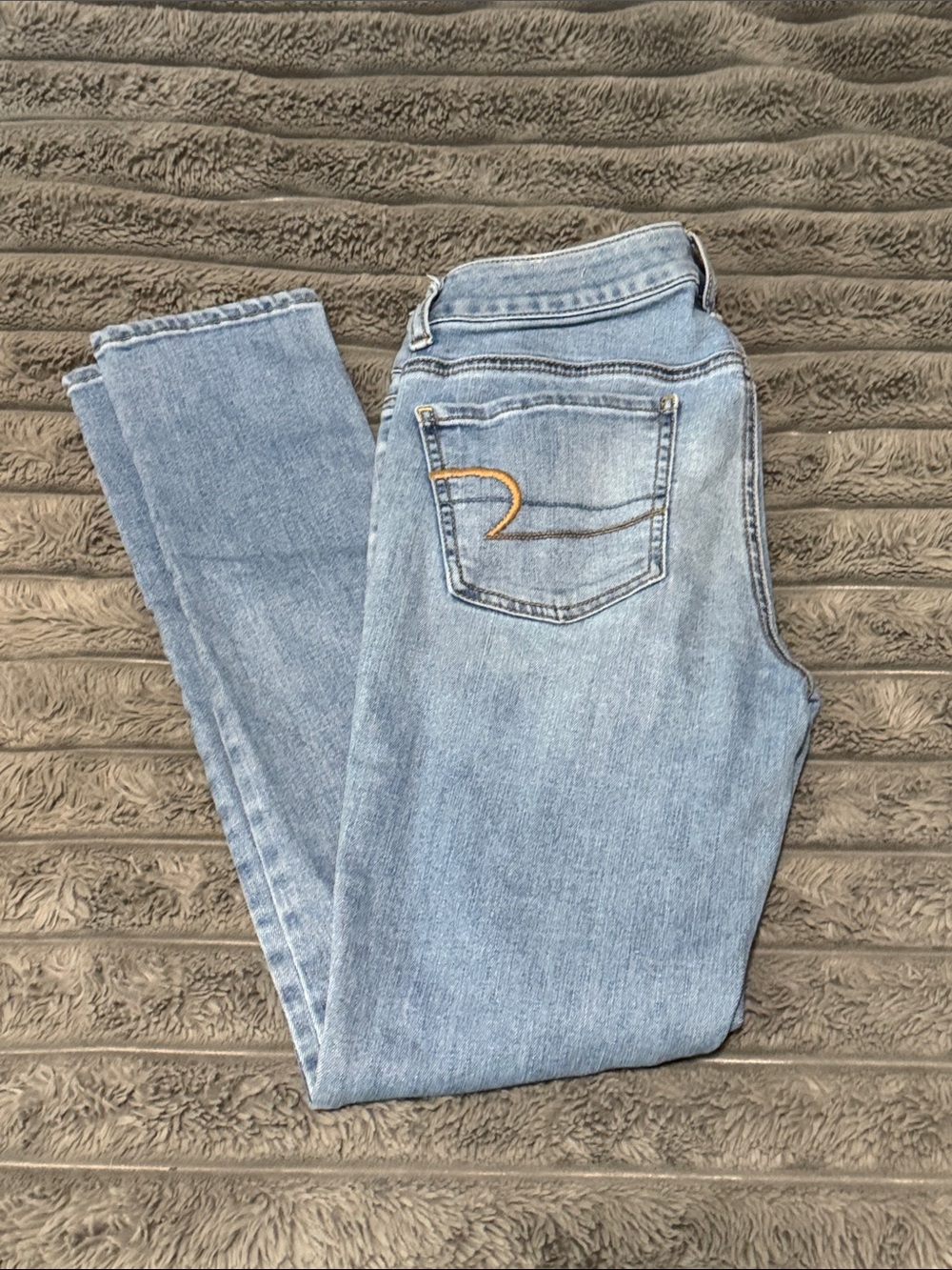 American Eagle Outfitters Light Blue High-Rise Jeans